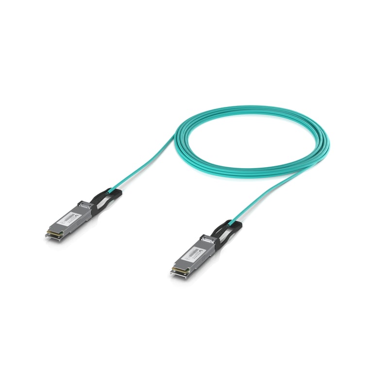 Ubiquiti UACC-AOC-QSFP28-10M kabel InfiniBand / światłowodowy Kolor Aqua UACC-AOC-QSFP28-10M