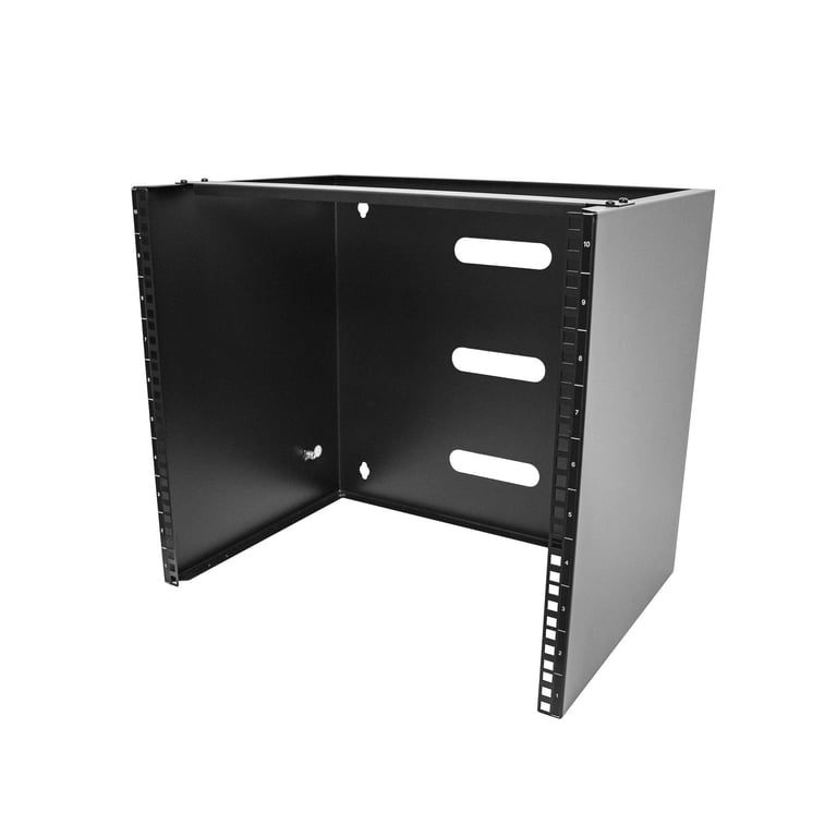 StarTech RACK-10U-14-BRACKET stojak Szafa wisząca Czarny RACK-10U-14-BRACKET