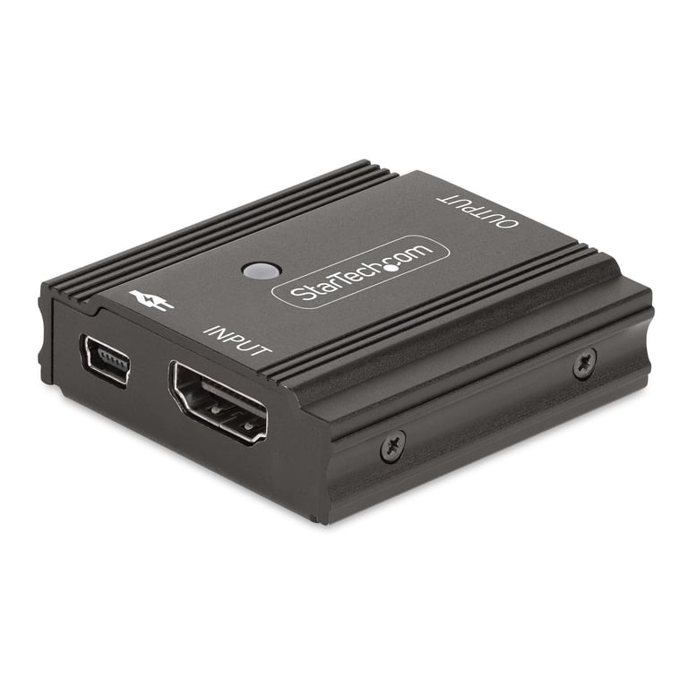 StarTech 33FT-8K-HDMI-BOOSTER przedłużacz AV Wzmacniacz AV Czarny
