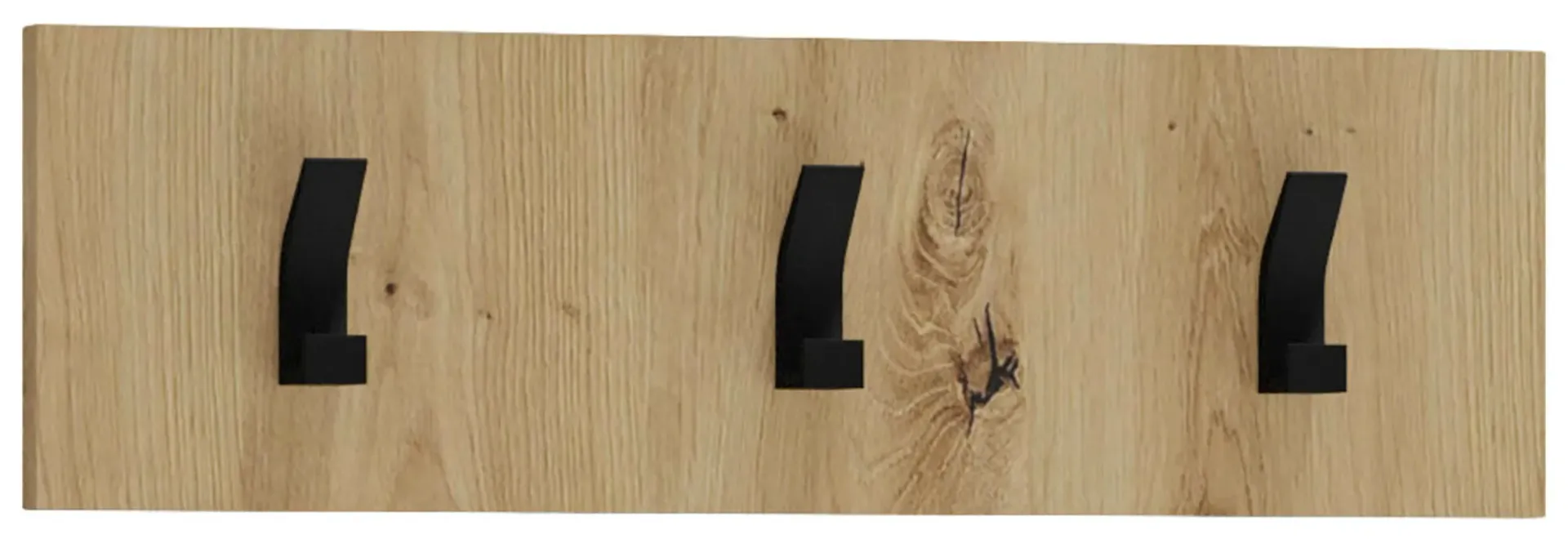 Wieszak minimalistyczny na ubrania dąb artisan F1-W21