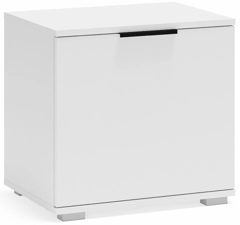 Szafka minimalistyczna na buty biała Vido 5X