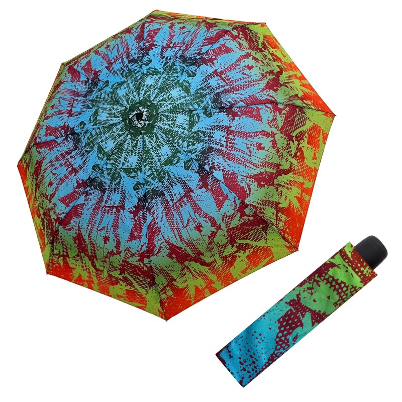 Hit Mini Leaves - damski parasol składany