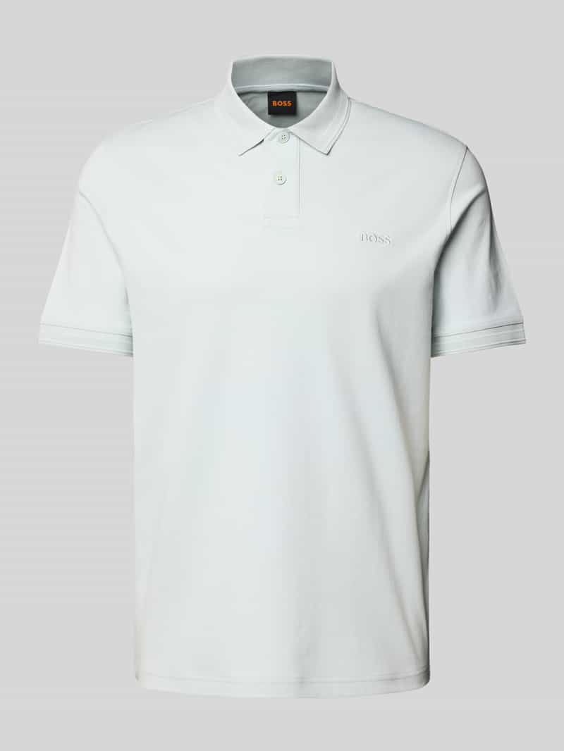 Koszulka polo o kroju regular fit z wyhaftowanym logo model ‘Interlock’