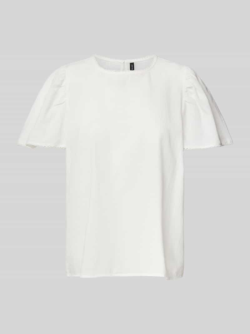 Bluzka o kroju regular fit z czystej bawełny model ‘PRETTY’