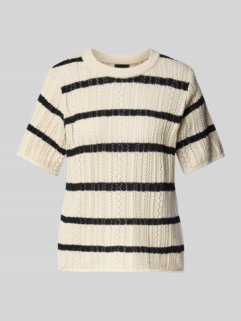 T-shirt o kroju regular fit z dzianiny z czystej bawełny