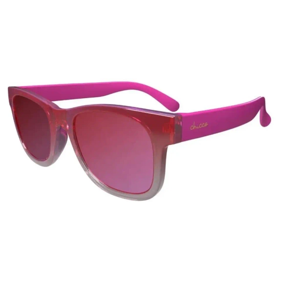 Okulary przeciwsłoneczne Girl przezroczyste +etui - Chicco