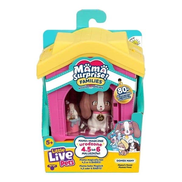 Little Live Pets. Mama Surprise Families - Domek - Cobi