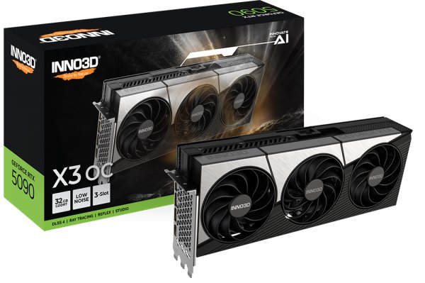 Inno3D GeForce RTX 5090 X3 OC 32GB GDDR7 N50903-32D7X-1759392