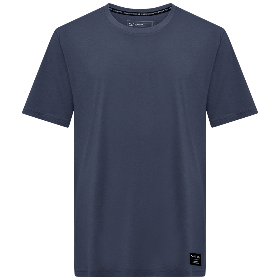 Koszulka męska Salewa Eagle Logo Patch T-Shirt M Rozmiar: M / Kolor: niebieski