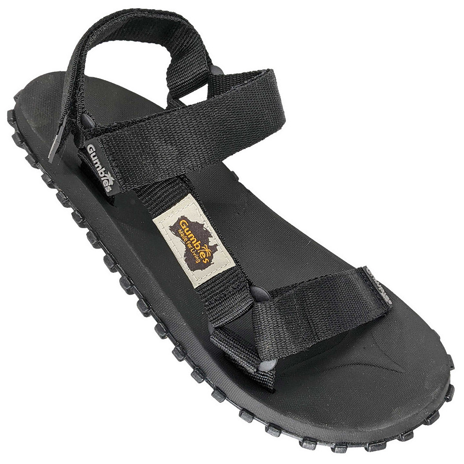 Sandały Gumbies Scrambler Sandals - Black Rozmiar butów (UE): 46 / Kolor: czarny/szary