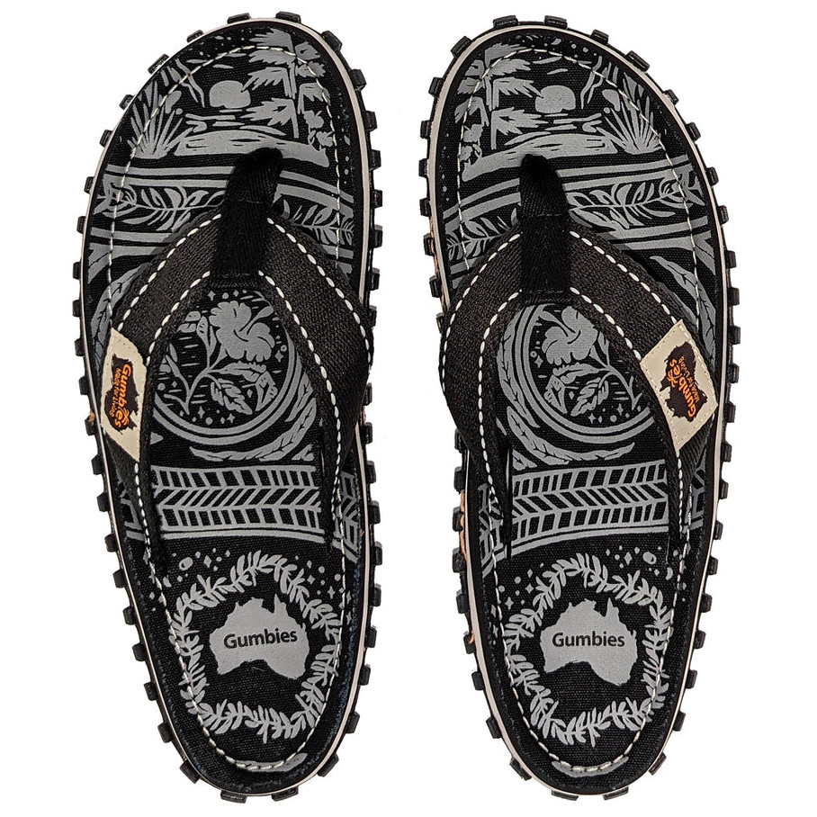 Japonki Gumbies Islander Midnight Black Rozmiar butów (UE): 47 / Kolor: czarny
