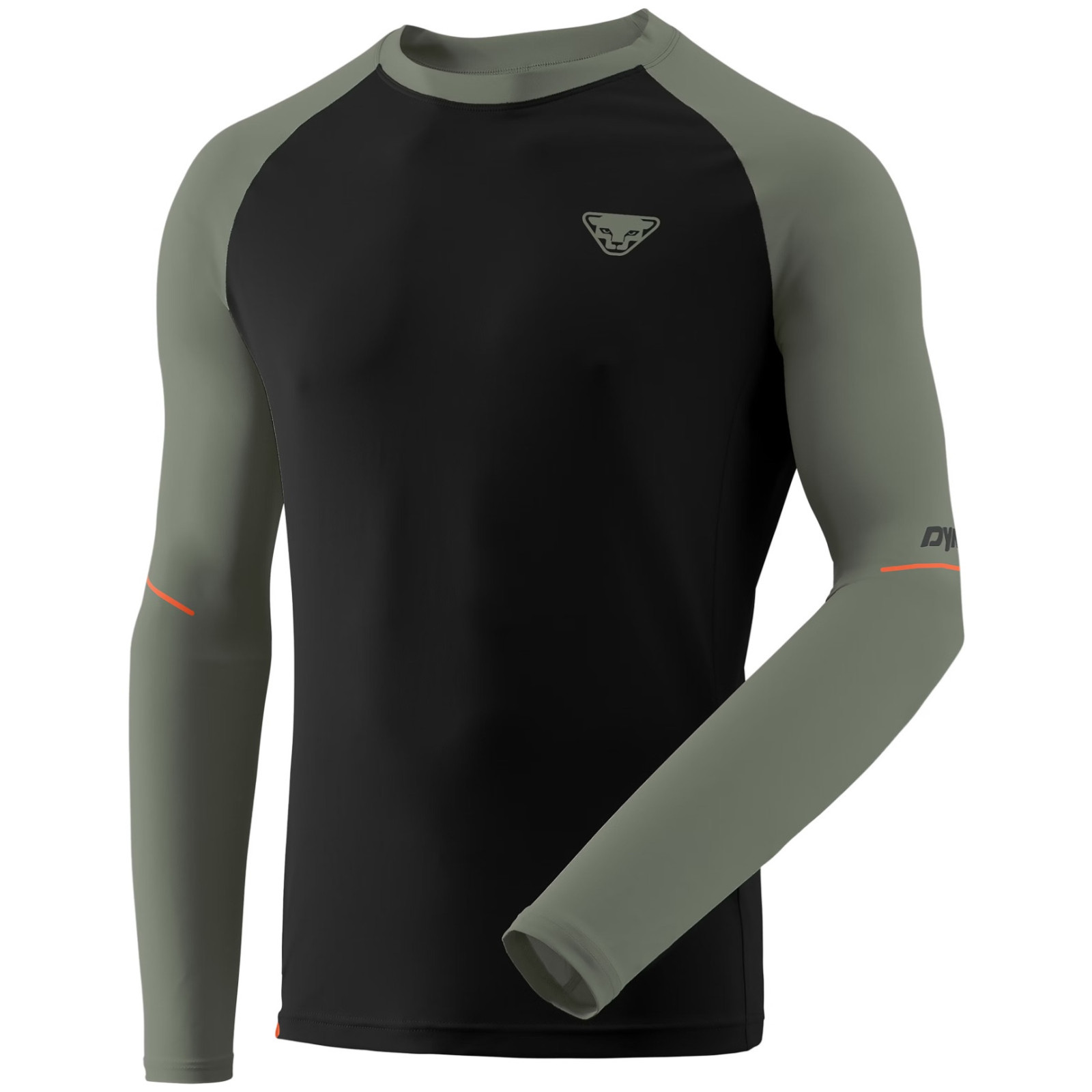 Koszulka męska Dynafit Alpine Pro M L/S Tee Rozmiar: XL / Kolor: czarny/zielony