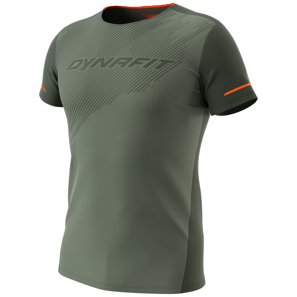 Męska koszulka Dynafit Alpine 2 S/S Tee M Rozmiar: XL / Kolor: ciemnozielony