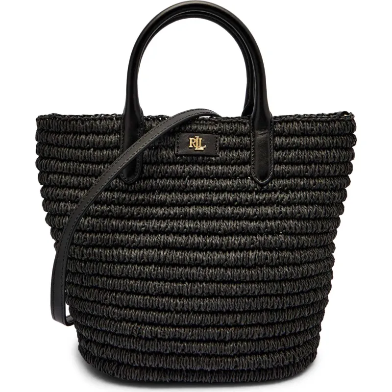 LAUREN RALPH LAUREN Kuferek Brie | z dodatkiem skóry