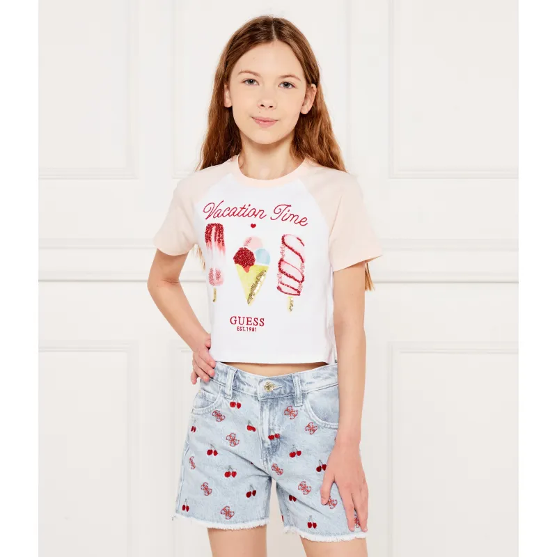 Guess T-shirt Cropped Fit