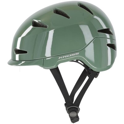 Kask KROSS Capitalo Zielony Dla dzieci ( L)