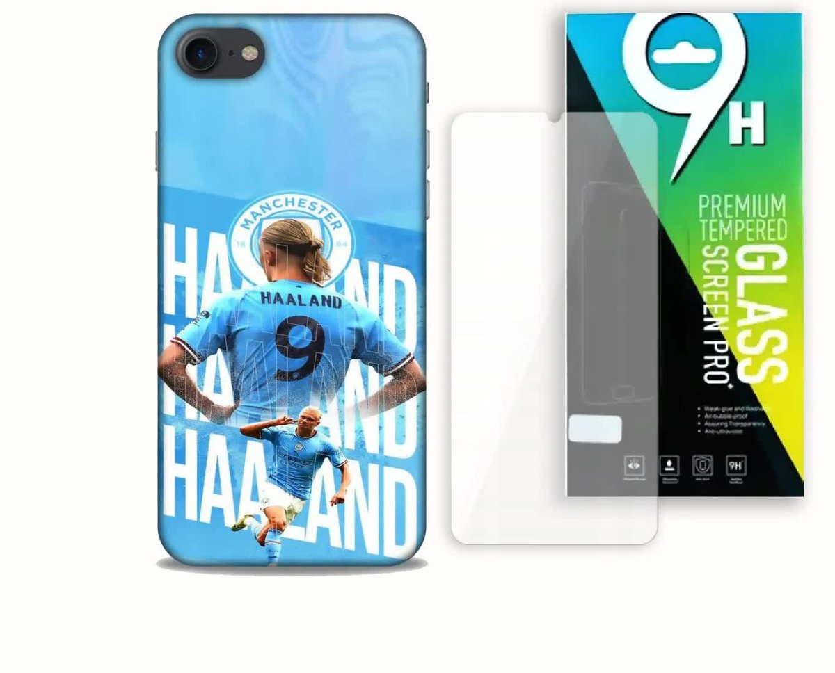 Etui Case Do Apple Iphone 7 / 8 / Se 20 22 + Szkło Hartowane- Erling Haland