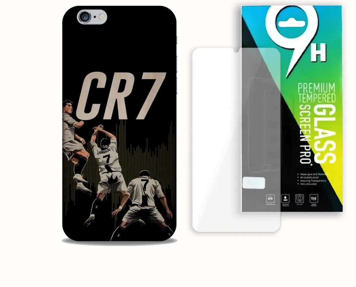 ETUI CASE DO APPLE IPHONE 6 PLUS + SZKŁO HARTOWANE- CRISTIANO RONALDO CR7