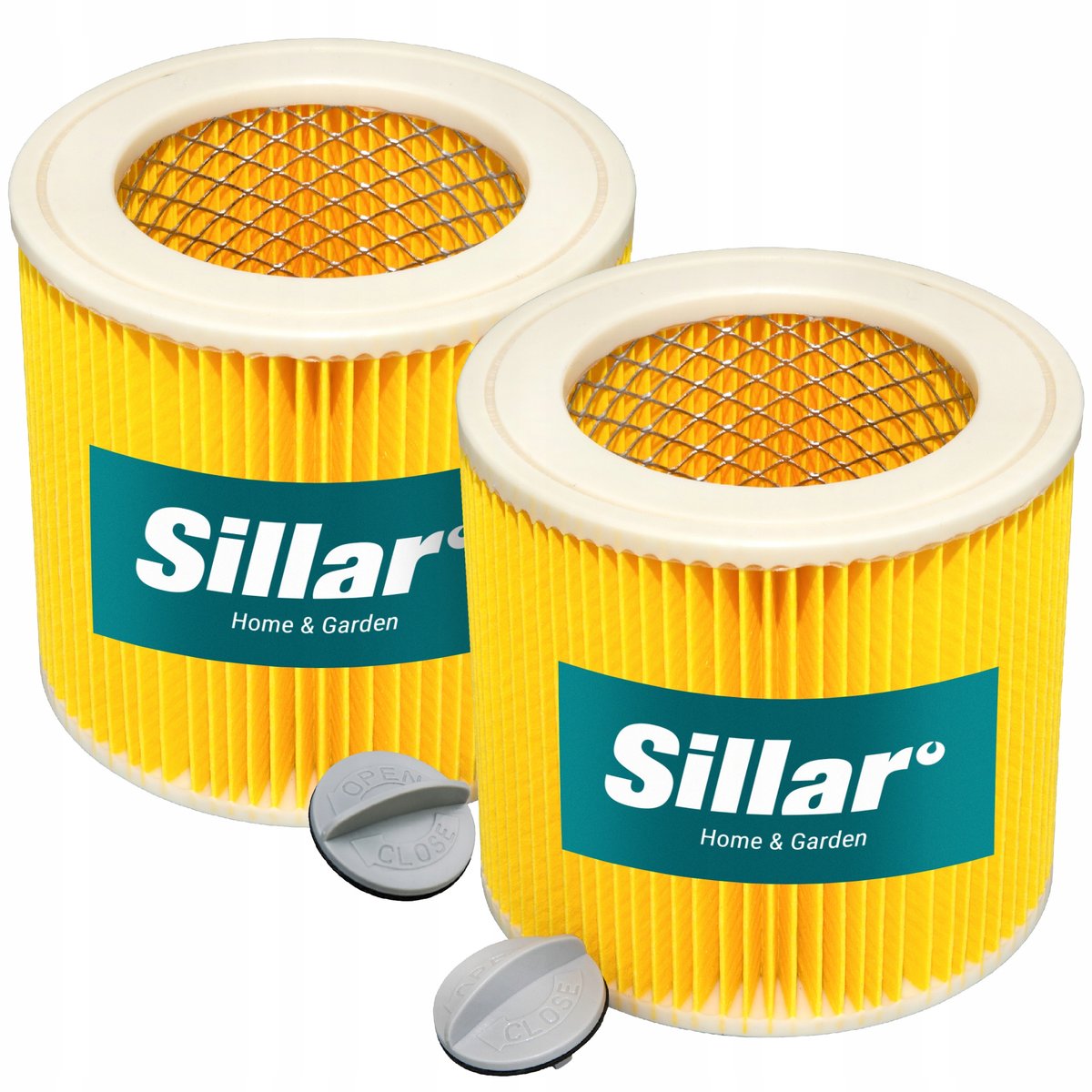 2x Filtr do odkurzacza Karcher WD3 WD2 WD 3.200 MV2 MV3 SER4001 SE4002