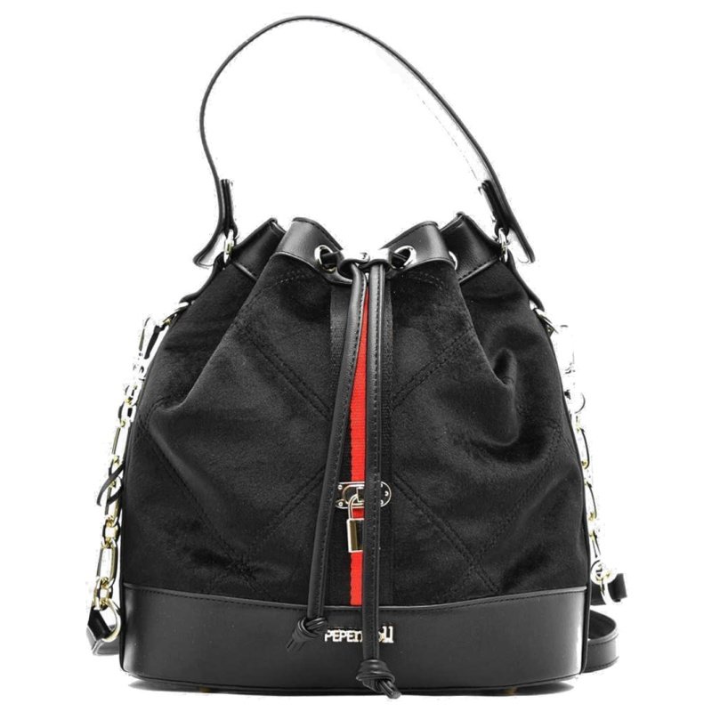 Pepe Moll 242382 Velvet Negro Torebka Damska