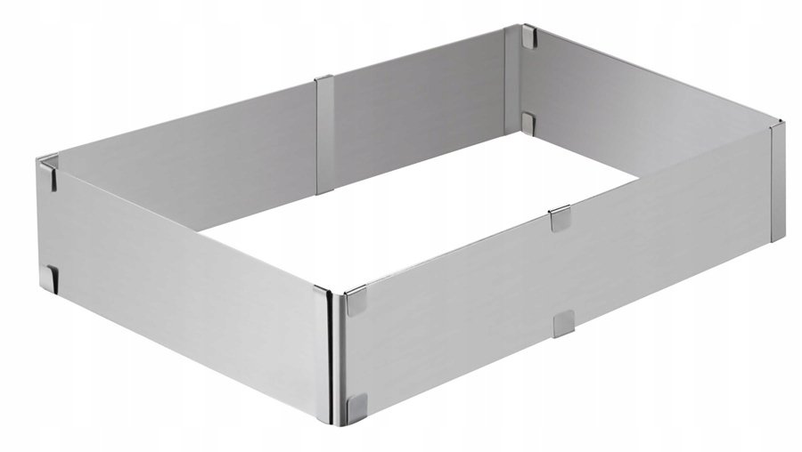 RANT BLACHA FORMA REGULOWANA OPASKA DO PIECZENIA CIASTA BISZKOPTU 38x46cm