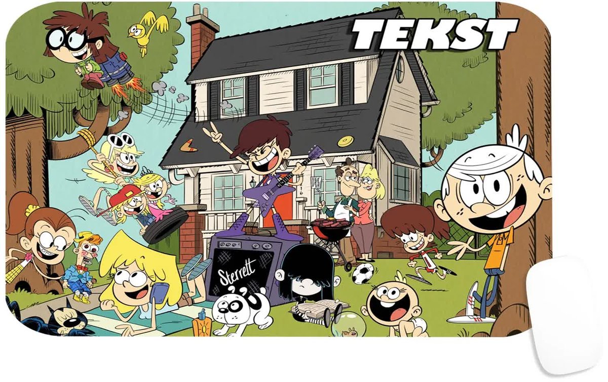 Podkładka Pod Myszkę Z Nadrukiem Harmidom Bajki Wzory-Tekst -29X36