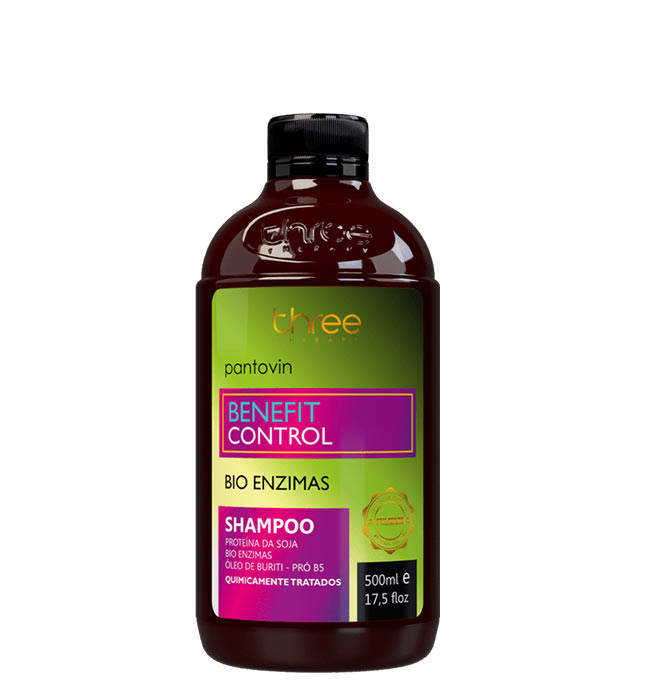 Three Therapy Benefit Control Szampon Regenerujący do Włosów po Nanoplastii 500ml
