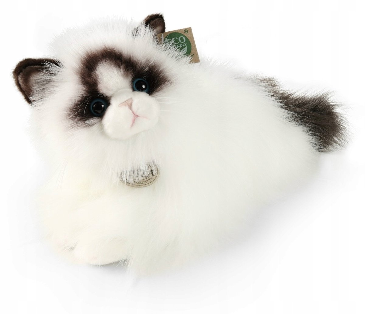 Maskotka Kotek Ragdoll Leżący - 35cm
