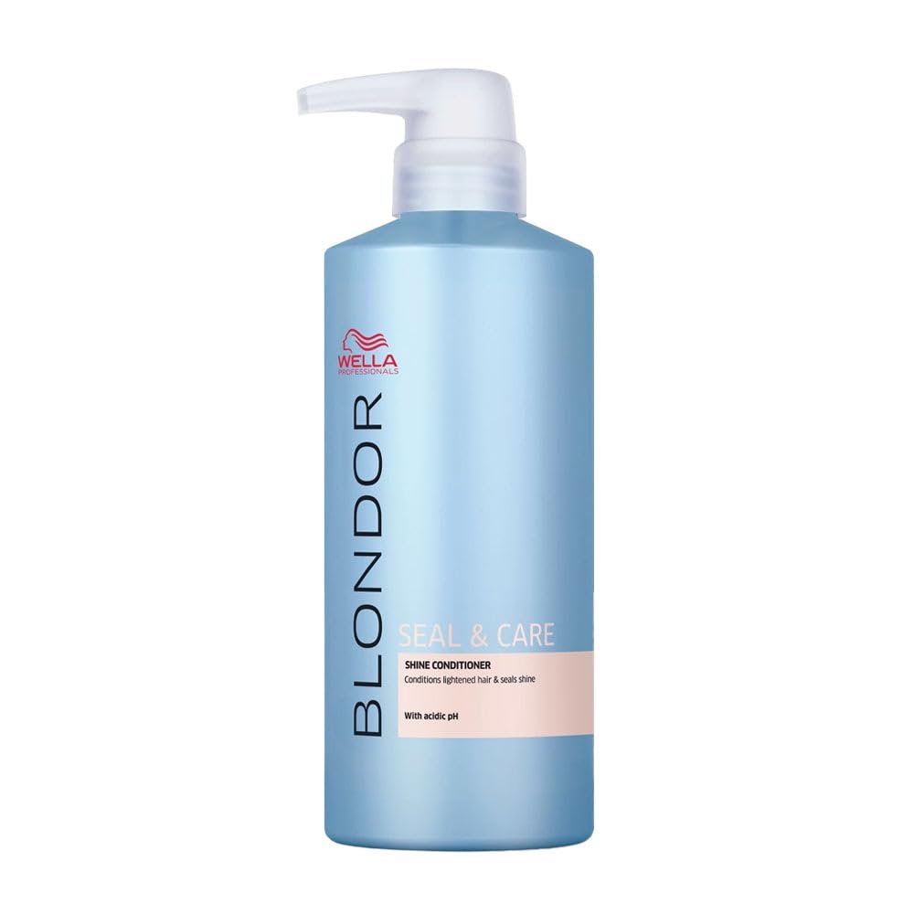 Wella Professionals Blondor Blonde Seal & Care, Zakwaszająca Odżywka do Włosów po Koloryzacji, 500ml