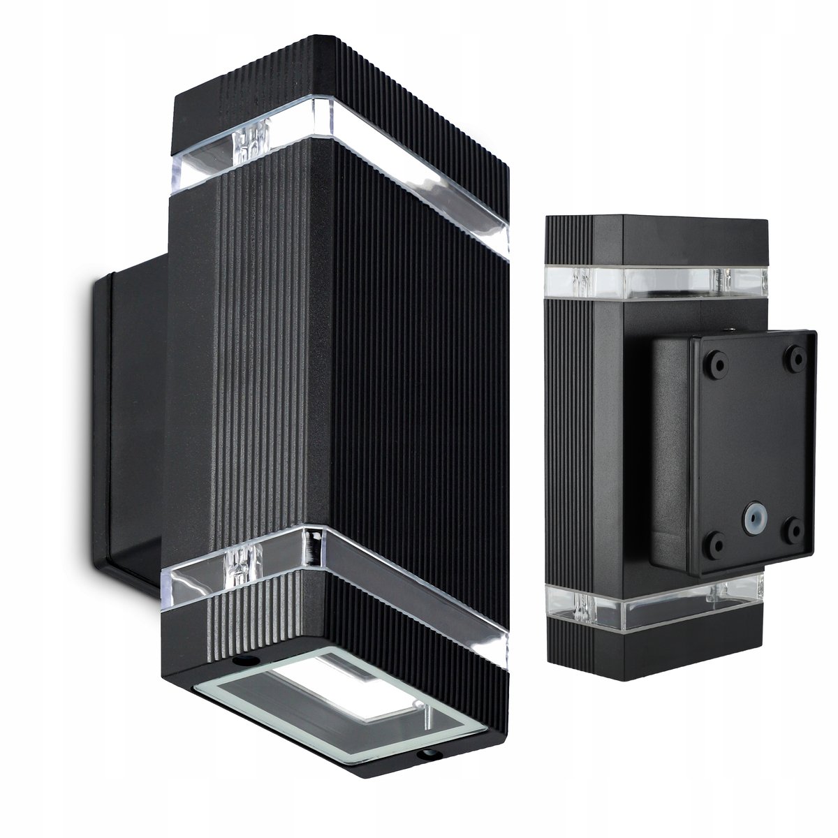 Kinkiet Zewnętrzny Lampa Ogrodowa Elewacyjna Ścienna Wodoszczelna 2X GU10