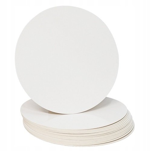 Podkład pod tort 34 cm okrągły biały podkładka pod tort ciasto sztywny