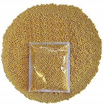 POSYPKA MACZKI CUKROWE PERŁOWE ZŁOTE ZŁOTY 50g