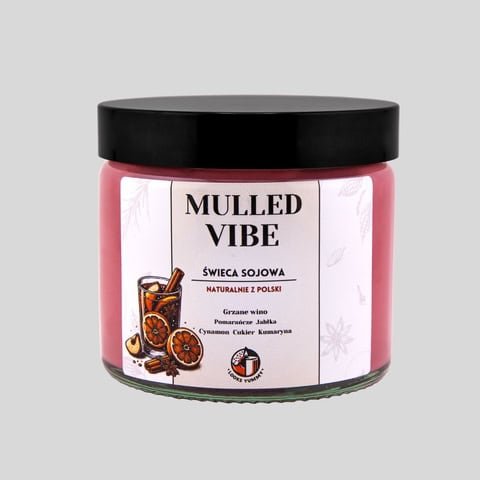 Świeca zapachowa Mulled Vibe (Grzane wino) 250 ml