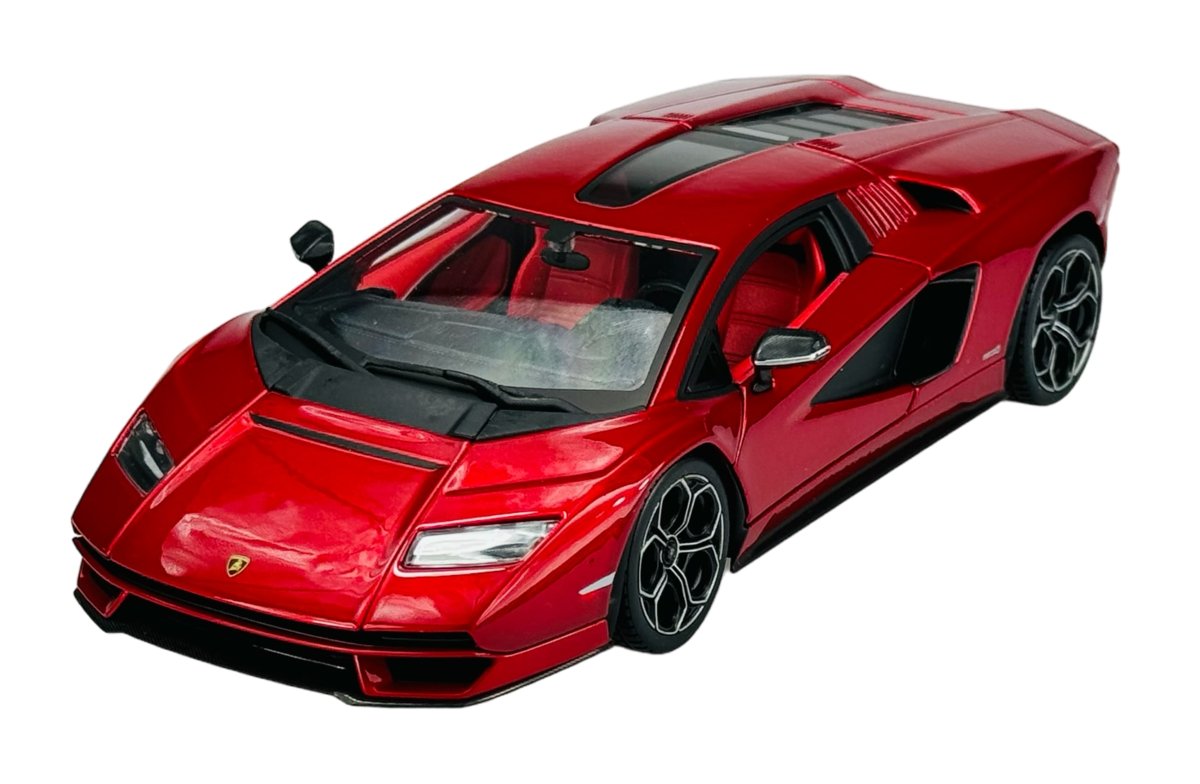 BBURAGO LAMBORGHINI COUNTACH LPI 800-4 CZERWONY 1:24 21102