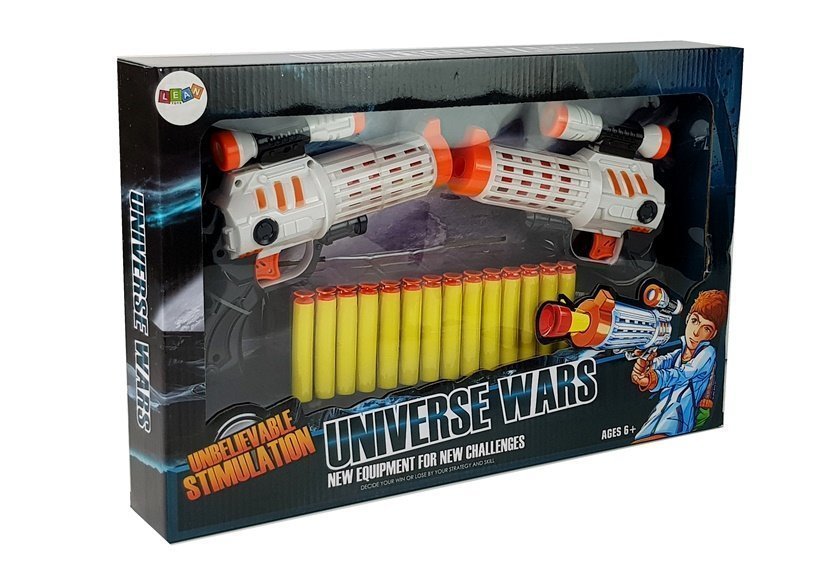 DUŻY ZESTAW PISTOLETÓW NA STRZAŁKI