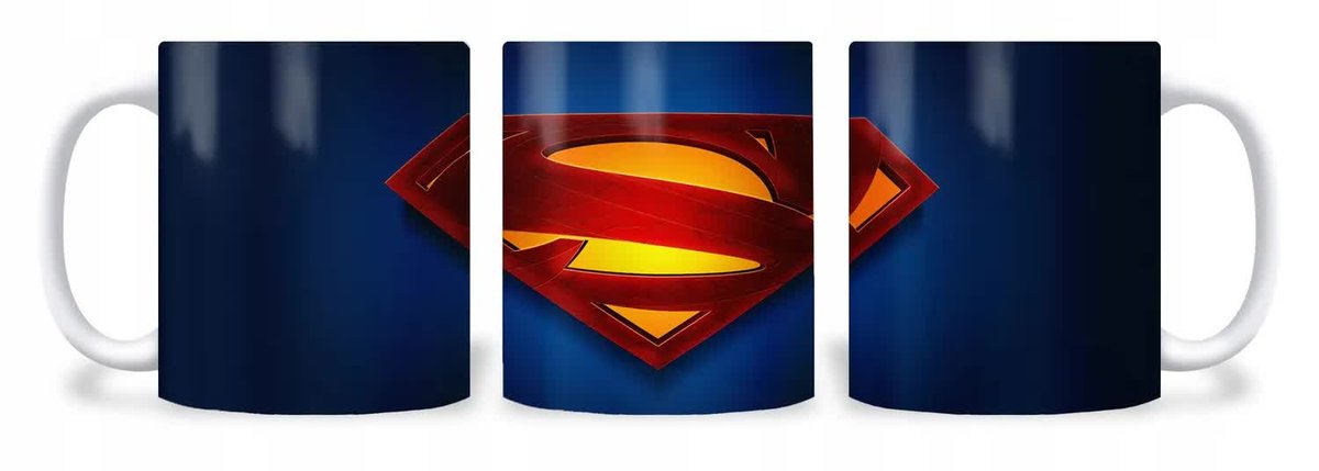 KUBEK CERAMICZNY Z NADRUKIEM SUPERMAN MARVEL RÓŻNE WZORY FILM - IMIĘ