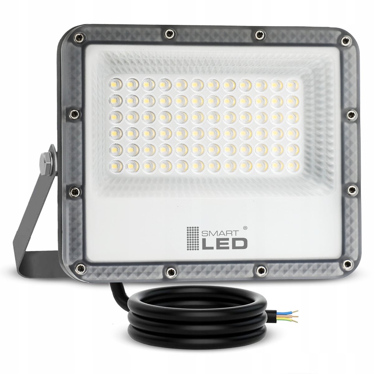 Halogen LED Naświetlacz Lampa 50W 5500lm Premium Reflektor Zewnętrzny IP65