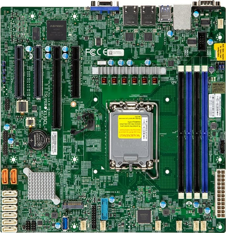 Supermicro X13SCL-F-B Bulk Intel C262 LGA 1700 micro ATX