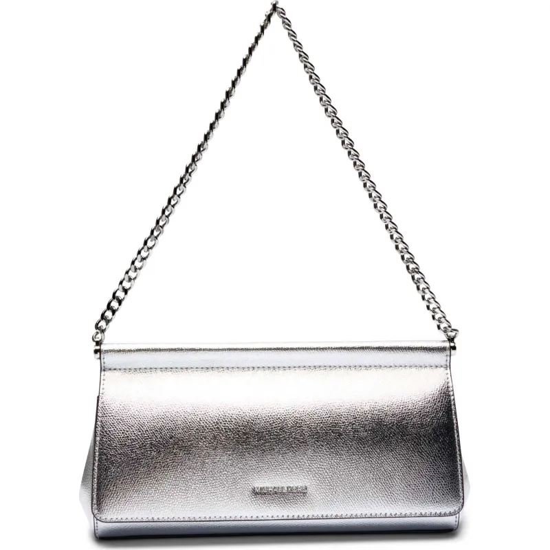 Michael Kors Skórzana torebka wieczorowa Carmine