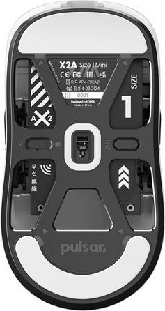 Pulsar X2-A Ambidextrious balta PX2A13