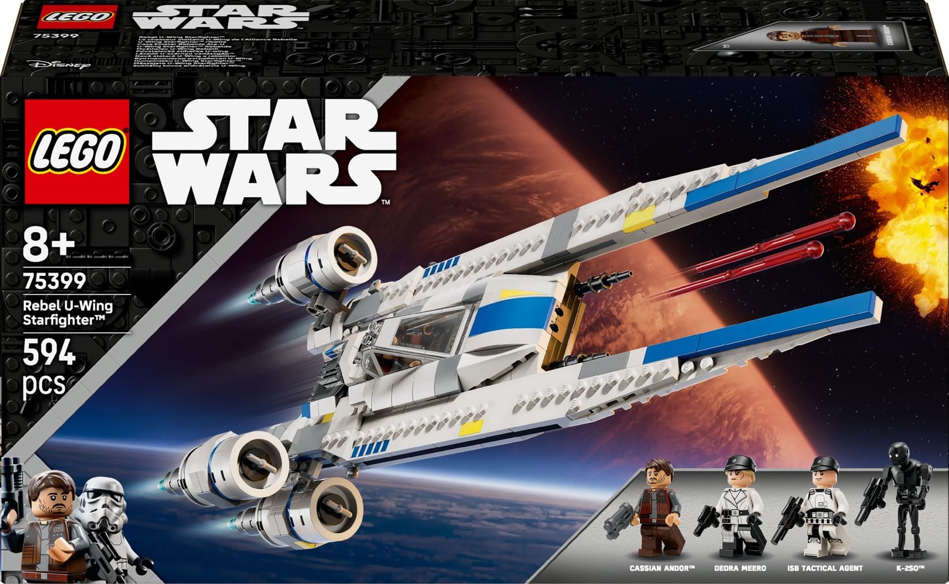 LEGO Star Wars Mysliwiec U-Wing Rebelii 75399