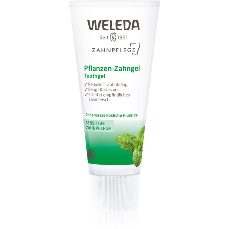 Weleda Plant Gel Toothpaste, żel do mycia zębów roślinny, 75 ml