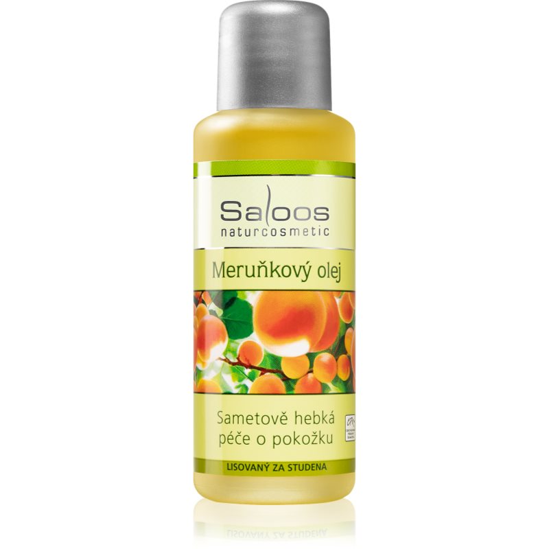 Saloos Vegetable Oil Vegetable Oil olejek morelowy Vegetable Oil Apricot) 50 ml