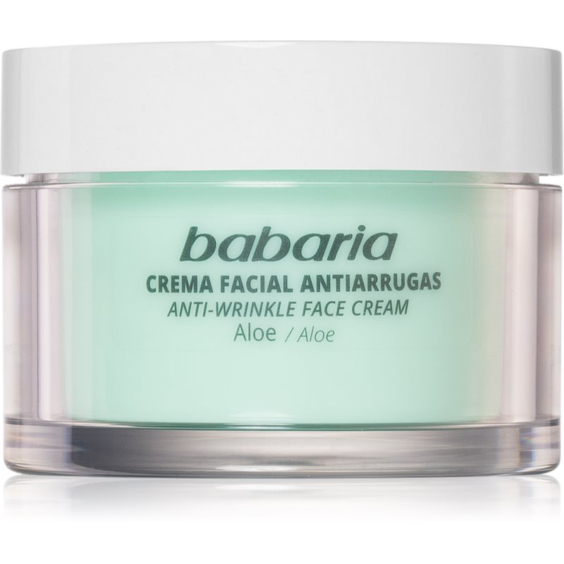 Babaria Aloe Vera krem do twarzy z aloesem Anti-Wrinkle Face Cream with Aloe Vera) 50 ml