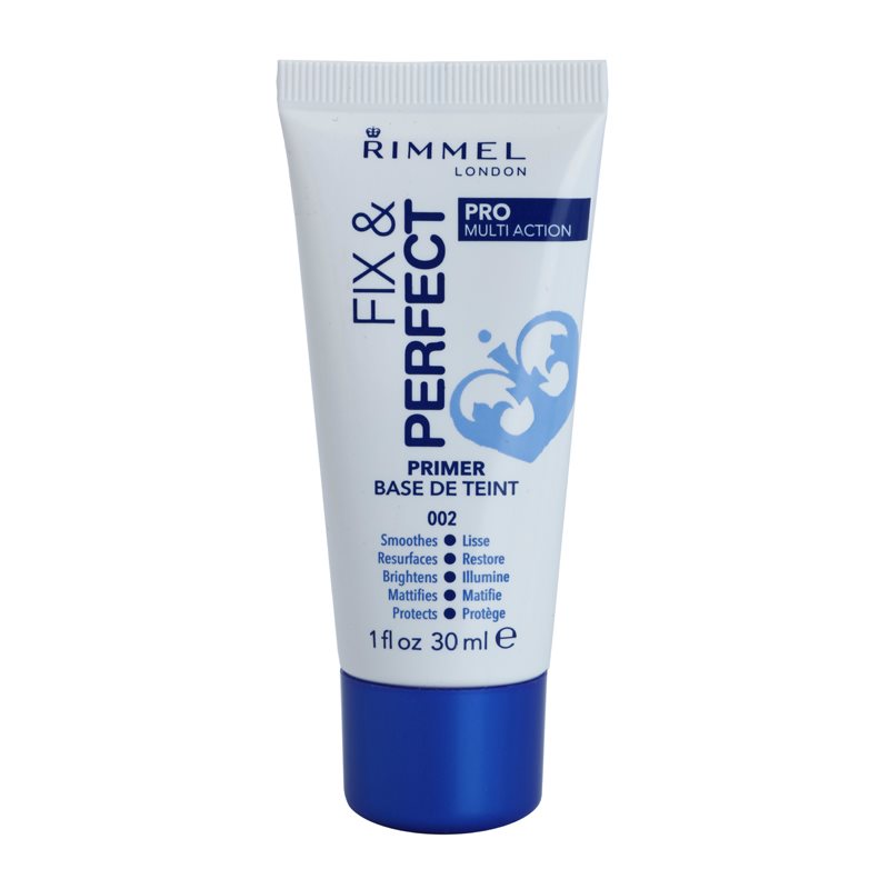 Rimmel Fix & Perfect baza pod makeup 5 in 1 odcień 002 30 ml