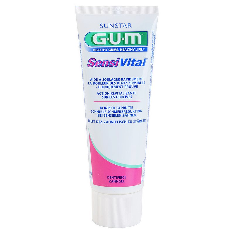 G.U.M G.U.M SensiVital pasta do zębów dla wrażliwych zębów Toothpaste) 75 ml