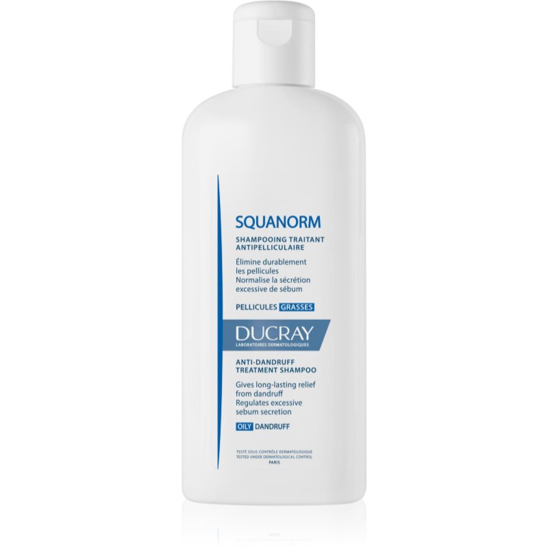 DUCRAY KELUAL SQUANORM Szampon regulujący łupież tłusty, 200 ml