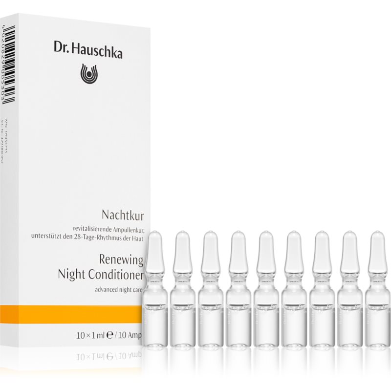 Dr. Hauschka Dr Hauschka Dr Hauschka Facial Care kuracja odnawiająca na noc w ampułkach Renewing Night Conditioner) 10 x 1 ml