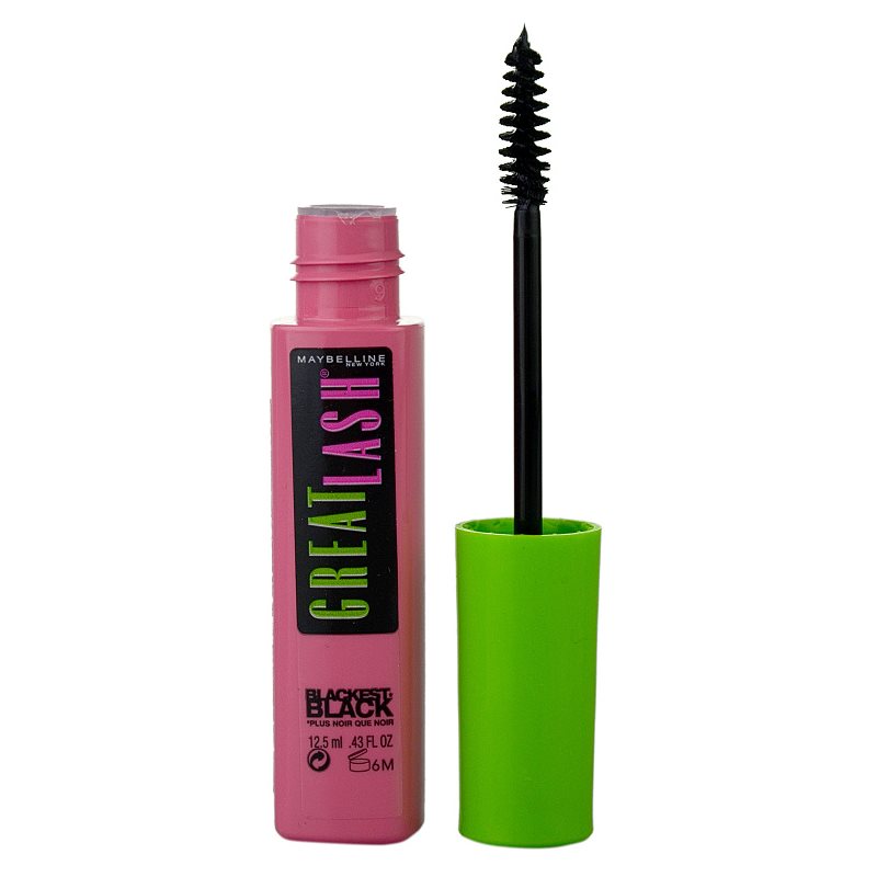Maybelline Mascara Great Lash Blackest Black 12,5ml W Tusz do rzęs Black 40520
