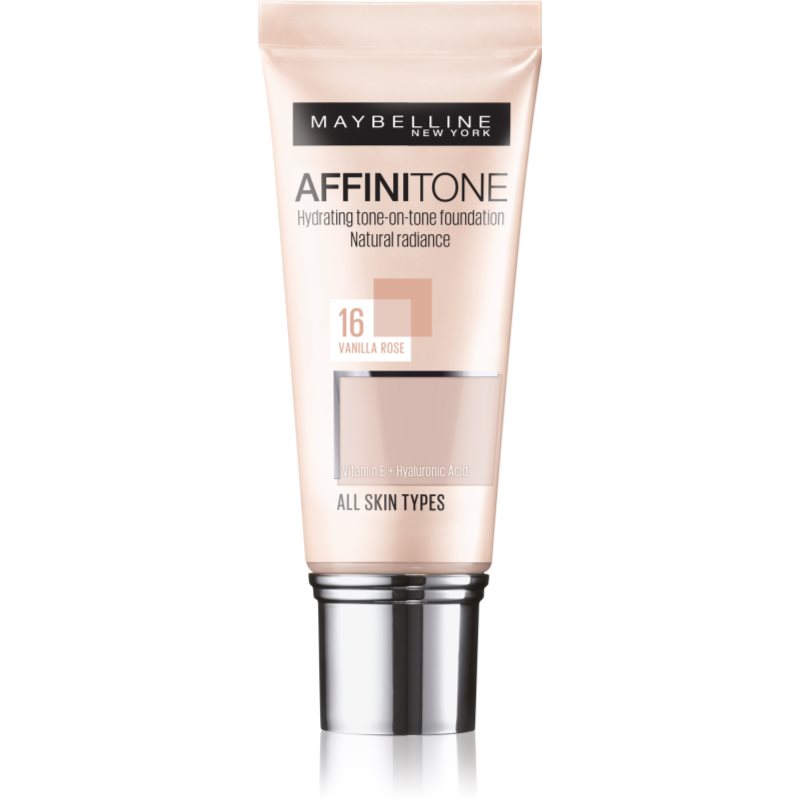 Maybelline Foundation Cream affinitone Unifying (16 Vanilla róża) 30 ML 260287
